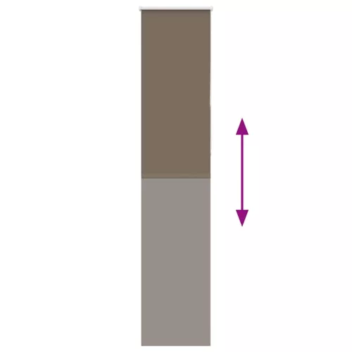 Redőny Blackout 55x210 cm szövetszélesség 50,7 cm poliészter