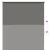 Redőny Blackout 130x130 cm Szövetszélesség 126,6 cm poliészter