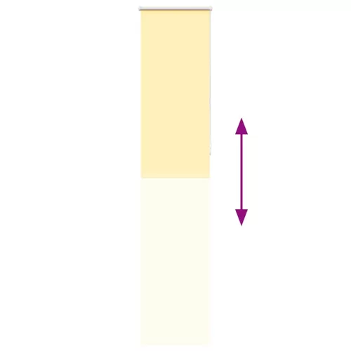 Redőny Blackout 50x210 cm szövetszélesség 45,7 cm poliészter