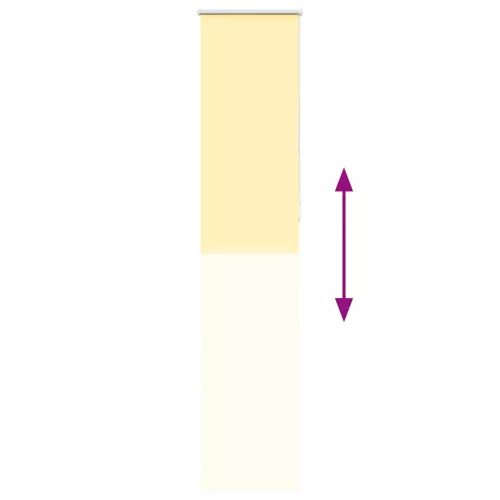 Redőny Blackout 50x230 cm szövetszélesség 45,7 cm poliészter