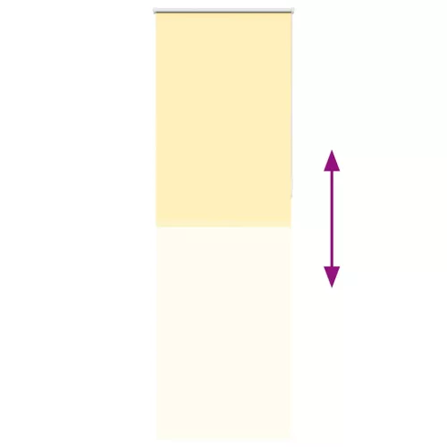 Redőny Blackout 85x230 cm szövetszélesség 80,7 cm poliészter