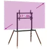 4 lábú TV-állvány 37"-86" képernyőhöz max VESA 400x600 mm 60 kg