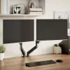 Kétkaros monitorállvány max 27" képernyőhöz os gázrugó 20kg
