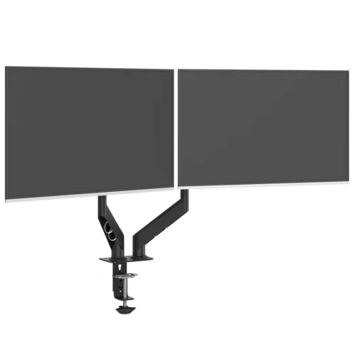 Kétkaros monitorállvány max 27" képernyőhöz os gázrugó 20kg