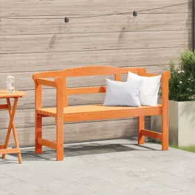 Kerti pad Barna 119 x 76 x 44cm Tömör fenyőfa