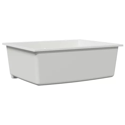 Konyhai mosogató Fehér 54 x 44 x 20 cm Gránit