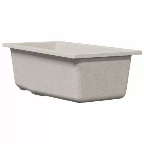 Konyhai mosogató Bézs 21 x 44 x 14 cm Gránit