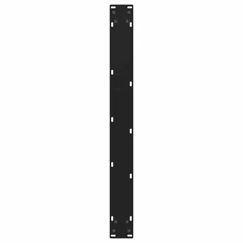 2 db fekete, V-alakú acél étkezőasztal láb 70 x (72-73,3) cm