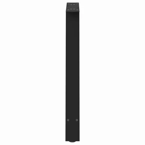2 db A-alakú étkezőasztal láb fekete 70 x (72-73) cm acél étkezőasztal láb