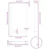 2 db antracitszürke acél bárasztalláb 40x(90-91) cm