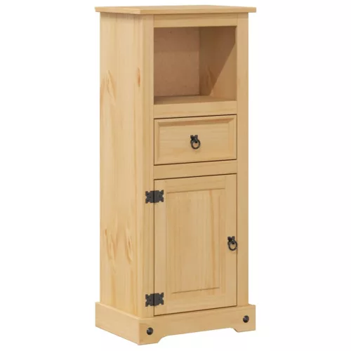 Corona tömör fenyőfa fürdőszobaszekrény 45 x 33 x 110 cm