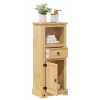 Corona tömör fenyőfa fürdőszobaszekrény 45 x 33 x 110 cm
