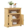 Corona tömör fenyőfa fürdőszobaszekrény 70 x 33 x 80 cm
