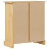 Corona tömör fenyőfa fürdőszobaszekrény 70 x 33 x 80 cm