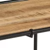 Tömör nyers mangófa TV-szekrény 100 x 42 x 40 cm