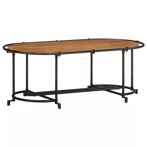 Tömör akácfa dohányzóasztal 110 x 55 x 40 cm