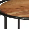 Tömör akácfa dohányzóasztal 110 x 55 x 40 cm