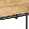 Tömör nyers mangófa tálalóasztal 110 x 42 x 76 cm