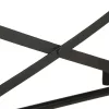 Tömör újrahasznosított fa konzolasztal 110 x 42 x 76 cm