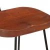 Bárszékek 2 db 49x43x103 cm tömör fa Mango