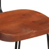 Bárszékek 2 db 49x43x88 cm tömör fa Mango