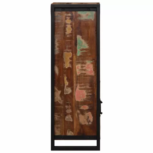 Fürdőszoba szekrény 40x30x90 cm tömörfa, újrahasznosított fa