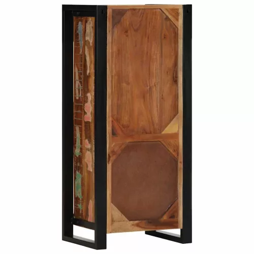 Fürdőszoba szekrény 40x30x90 cm tömörfa, újrahasznosított fa