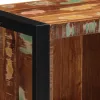 Fürdőszoba szekrény 40x30x90 cm tömörfa, újrahasznosított fa