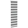 Zebra vak sötét szürke szövetszélesség 35,9 cm poliészter