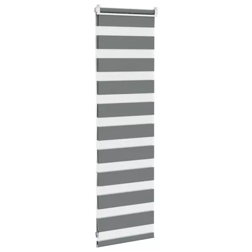 Zebra vak sötét szürke szövetszélesség 35,9 cm poliészter