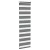 Zebrafüggönnyel sötét szürke szövetszélesség 40,9 cm poliészter