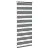 Zebrafüggönnyel sötét szürke szövetszélesség 50,9 cm poliészter