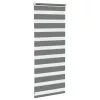Zebrafüggönnyel sötét szürke szövetszélesség 60,9 cm poliészter