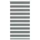 Zebrafüggönnyel sötét szürke szövetszélesség 65,9 cm poliészter