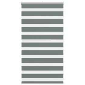  Zebrafüggönnyel sötét szürke szövetszélesség 75,9 cm poliészter