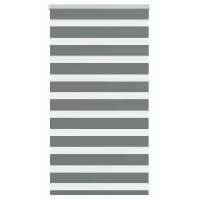   Zebrafüggönnyel sötét szürke szövetszélesség 85,9 cm poliészter