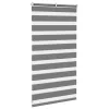 Zebrafüggönnyel sötét szürke szövetszélesség 85,9 cm poliészter
