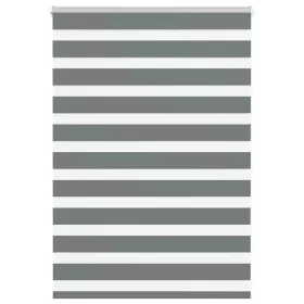   Zebrafüggönnyel sötét szürke szövetszélesség 90,9 cm poliészter