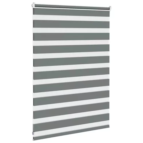 Zebrafüggönnyel sötét szürke szövetszélesség 90,9 cm poliészter