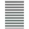 Zebrafüggönnyel sötét szürke szövetszélesség 95,9 cm poliészter