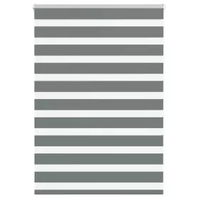   Zebrafüggönnyel sötét szürke szövetszélesség 95,9 cm poliészter