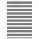 Zebrafüggönnyel sötét szürke szövetszélesség 95,9 cm poliészter