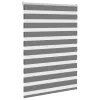 Zebrafüggönnyel sötét szürke szövetszélesség 95,9 cm poliészter