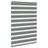 Zebrafüggönnyel sötét szürke szövetszélesség 95,9 cm poliészter