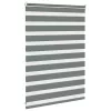 Zebrafüggönnyel sötét szürke szövetszélesség 100,9cm poliészter