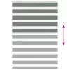 Zebrafüggönnyel sötét szürke szövetszélesség 100,9cm poliészter