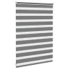 Zebrafüggönnyel sötét szürke szövetszélesség 105,9cm poliészter