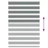 Zebrafüggönnyel sötét szürke szövetszélesség 105,9cm poliészter