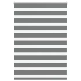   Zebrafüggönnyel sötét szürke szövetszélesség 110,9cm poliészter