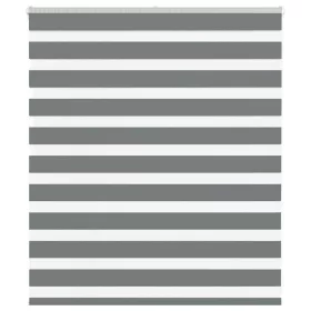   Zebrafüggönnyel sötét szürke szövetszélesség 115,9cm poliészter